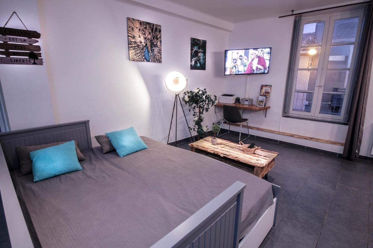 Appartement Calme Et Spacieux, Cite Et Ville A Pied, Wifi, 2 Chambres, 3 Lits Каркасон Екстериор снимка