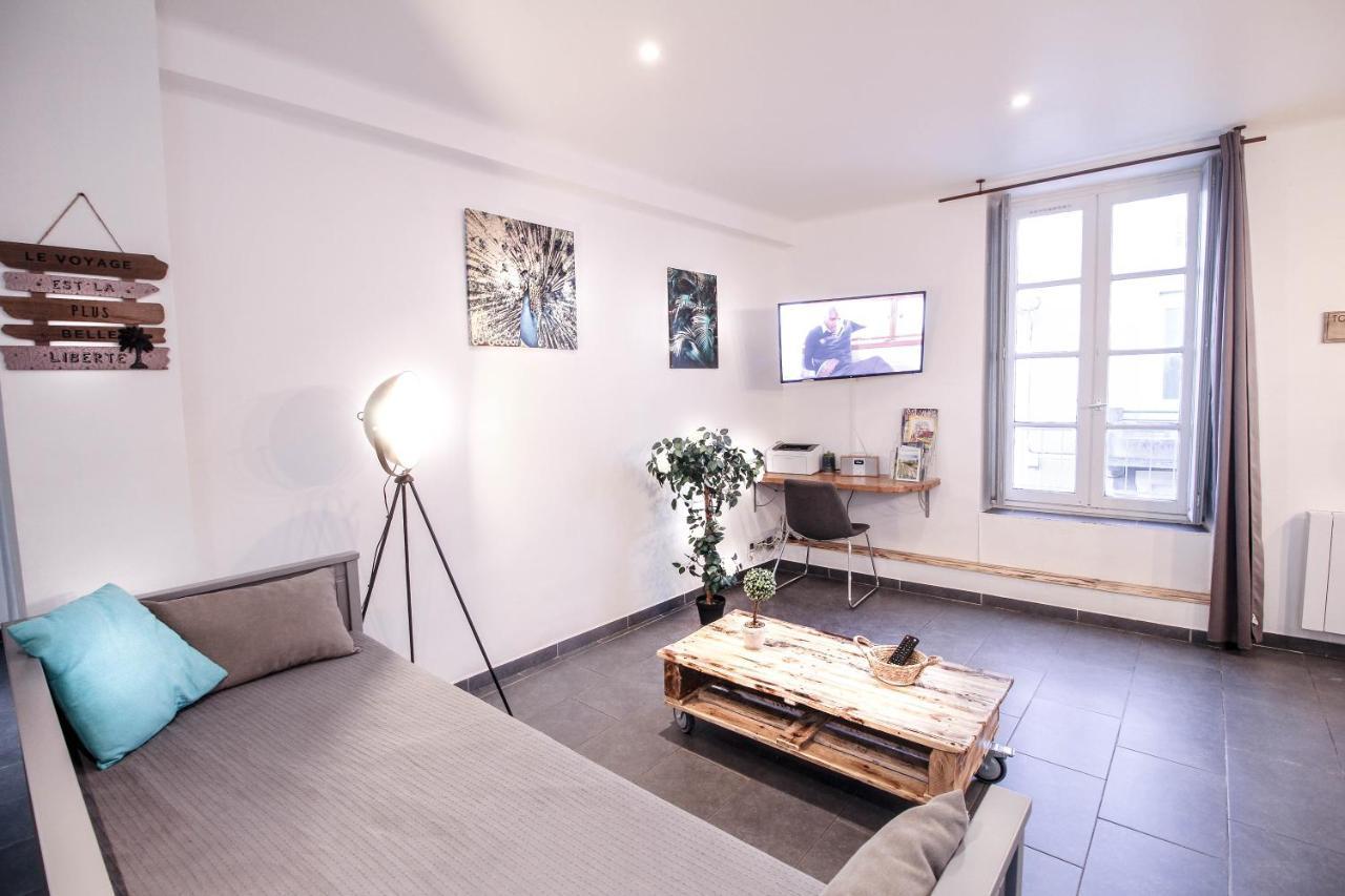 Appartement Calme Et Spacieux, Cite Et Ville A Pied, Wifi, 2 Chambres, 3 Lits Каркасон Екстериор снимка